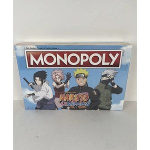 USAopoly Naruto Shippuden Monopoly The Board Game Shone Jump Sealed